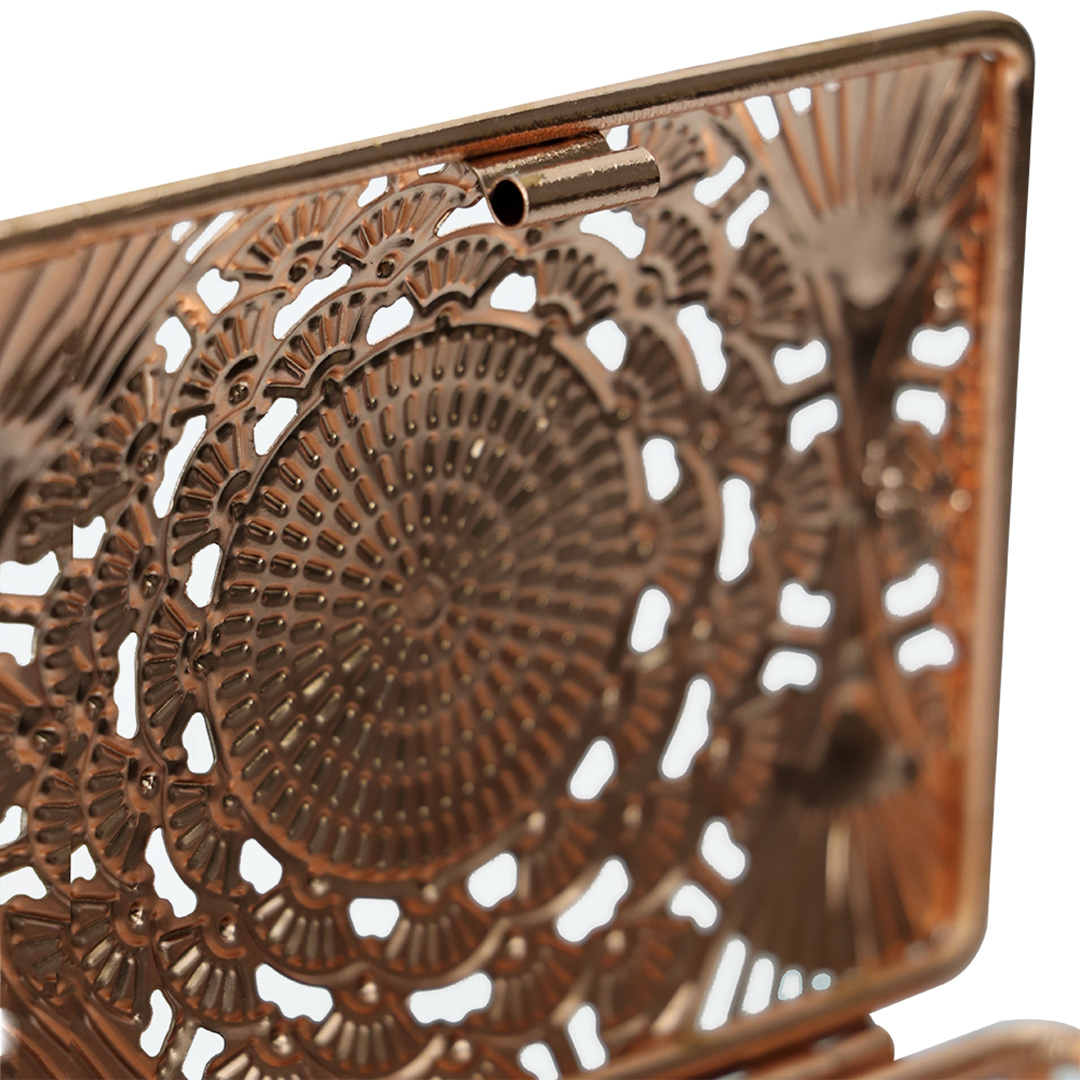 Fotografia para o produto Porta joias retangular em ferro L11,5xP8,5xA7cm