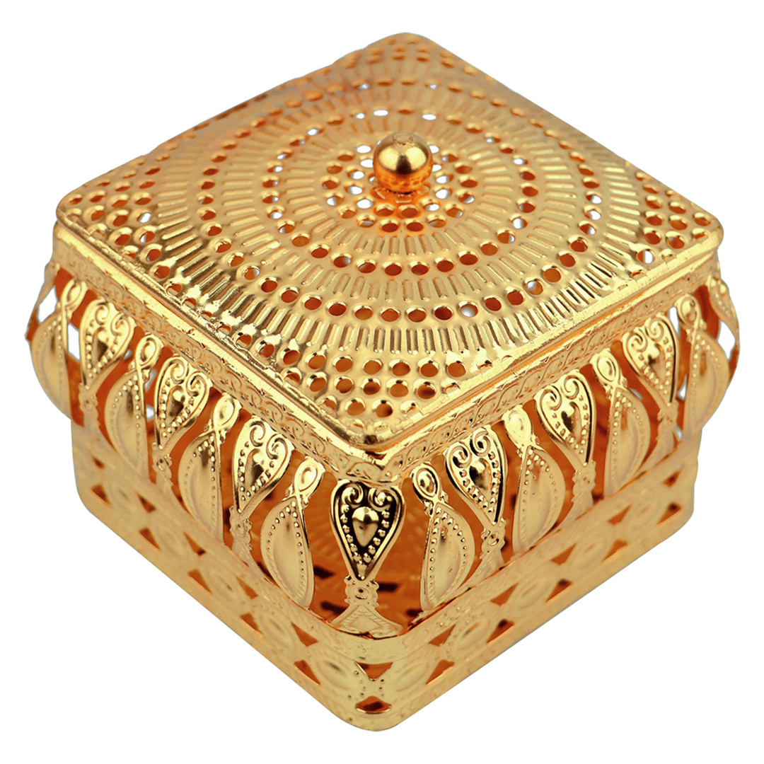 Fotografia para o produto Porta joias retangular em ferro L12xP9xA8cm