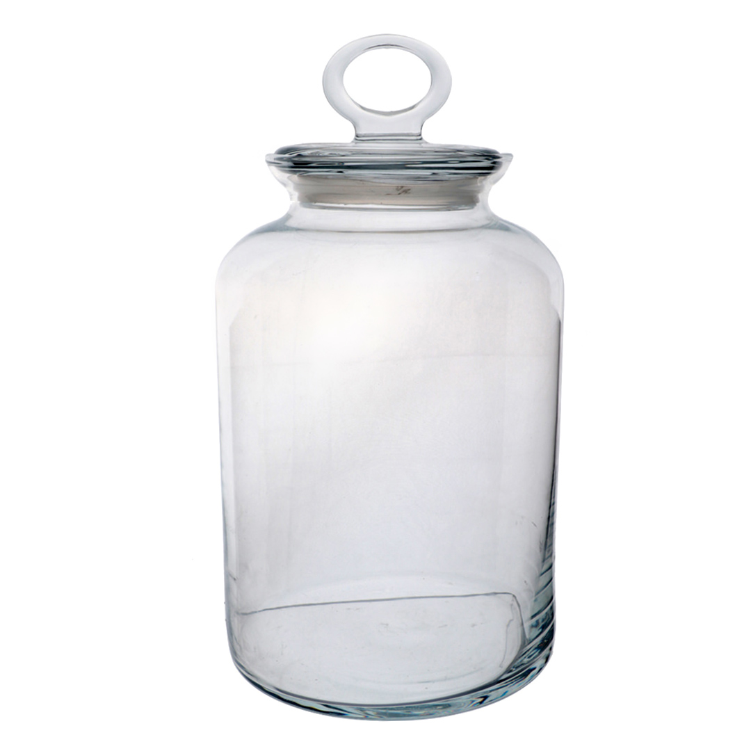 Imagem ilustrativa para Porta mantimento em vidro com tampa 2,6L D10xA26cm