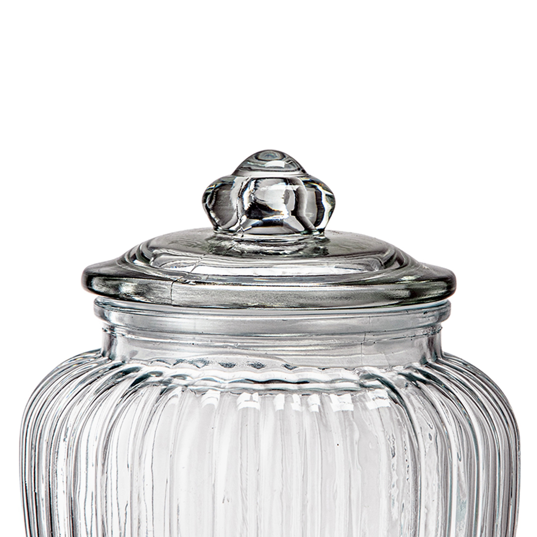 Fotografia para o produto Porta mantimento em vidro com tampa hermetica 1455ml 010.4xA18cm