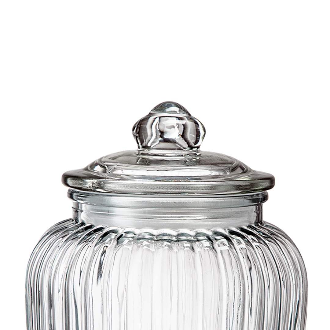 Fotografia para o produto Porta mantimento em vidro com tampa hermética 1920ml 010.4xA21.5cm