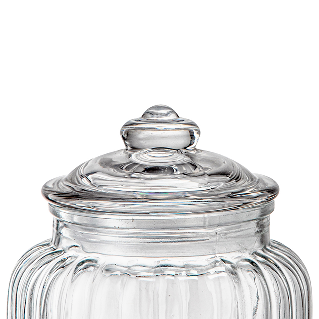 Fotografia para o produto Porta mantimento em vidro com tampa hermética 575ml 08.4xA14.5cm