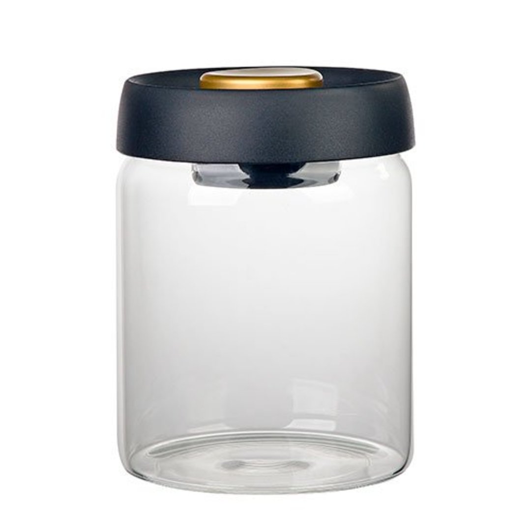 Imagem ilustrativa para Porta mantimento redondo em vidro borossilicato com tampa a vácuo 800ml D10,5xA13,5cm