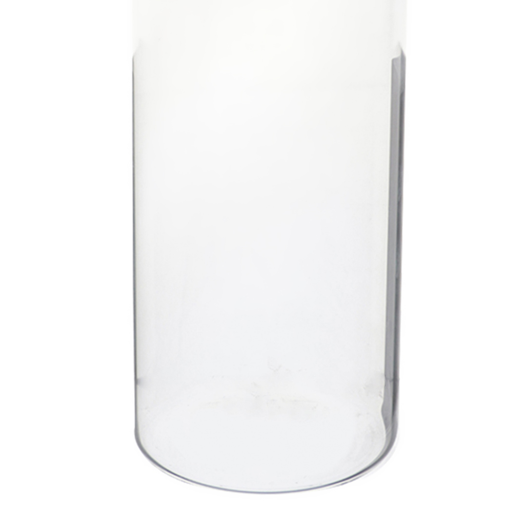 Fotografia para o produto Porta mantimento redondo em vidro borossilicato com tampa de metal prata 1,8L 010xA27,5cm