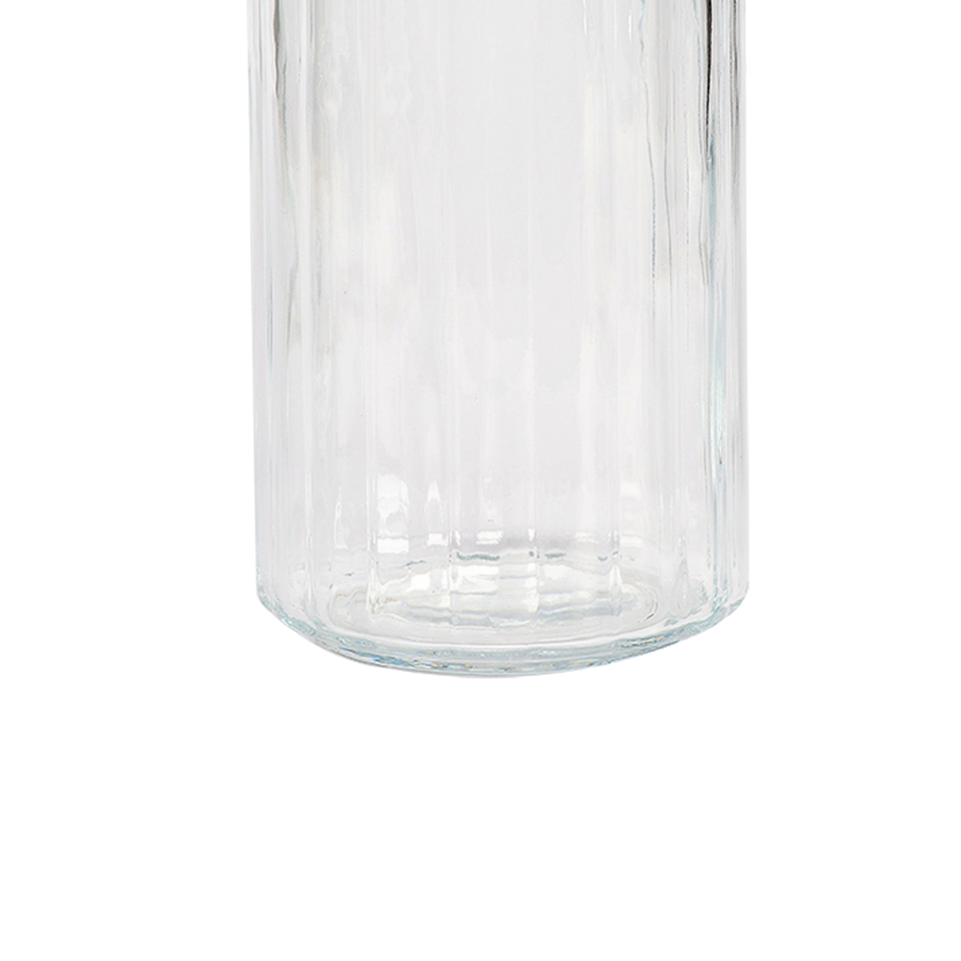 Fotografia para o produto Porta mantimento redondo em vidro com tampa cobre 2,2L 011xA27,5cm