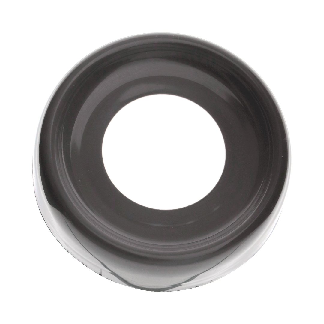 Fotografia para o produto Porta mantimento redondo em vidro com tampa em plástico cor cinza 580ml 010xA12cm