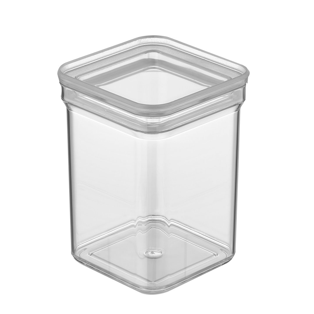 Imagem ilustrativa para Porta mantimento quadrado em plástico 1L P10,5xL10,5xA14,5cm