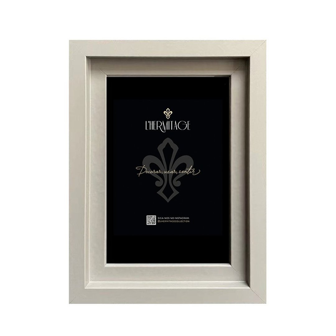 Imagem ilustrativa para Porta retrato em mdf 10x15cm cinza