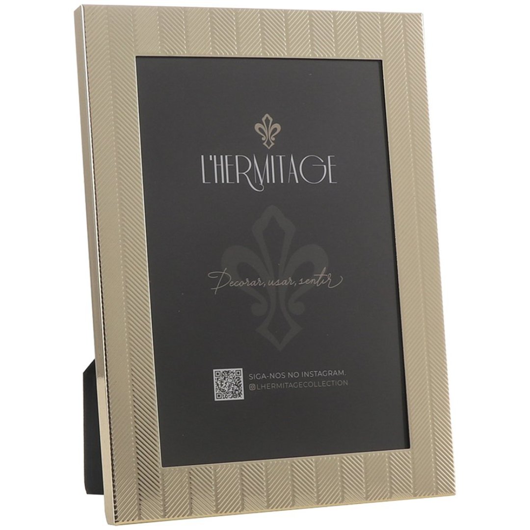 Fotografia para o produto Porta retrato Frame em metal L10xP15cm Fotografia para o produto Porta retrato Frame em metal L10xP15cm