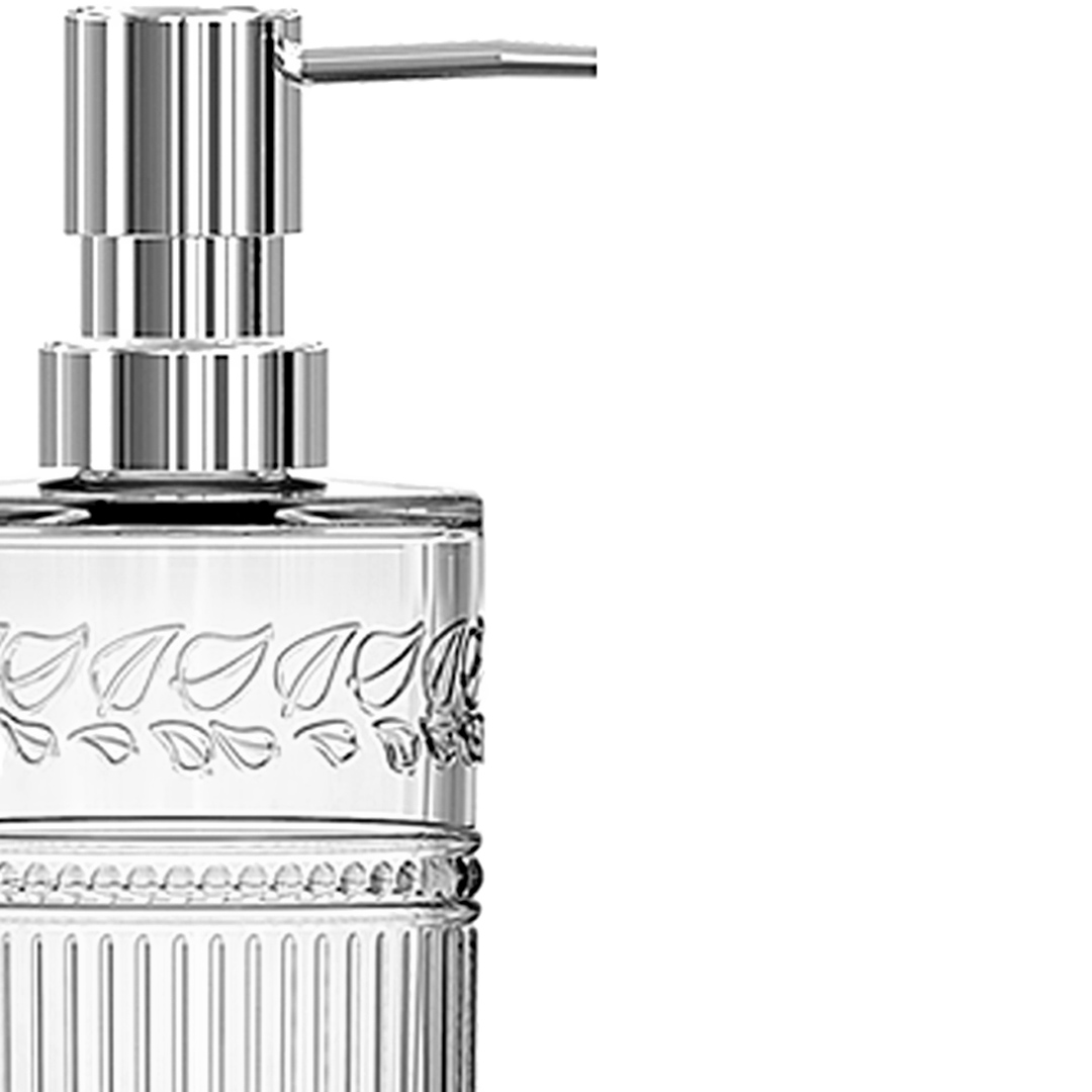 Fotografia para o produto Porta sabonete em vidro 07xA16cm 330ml