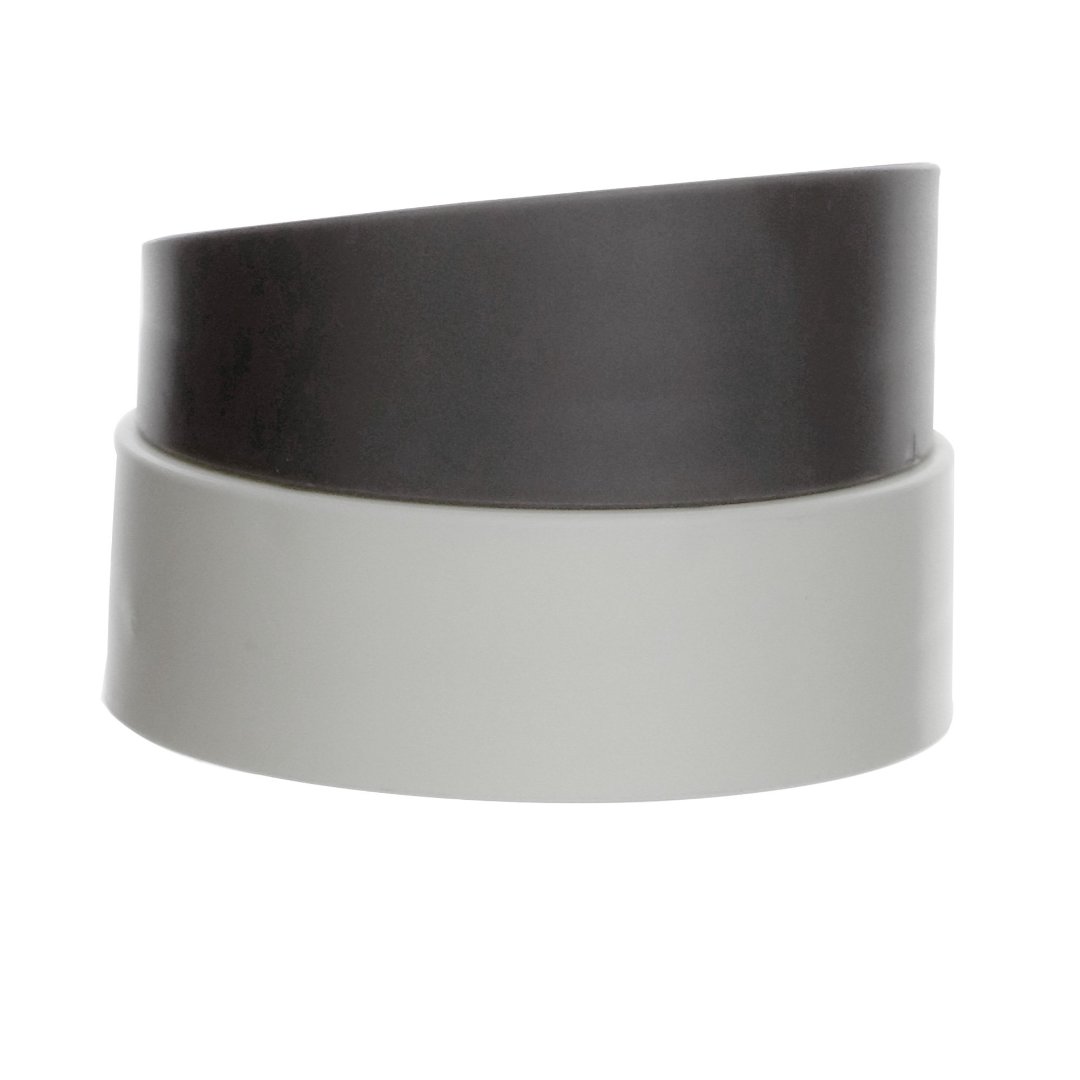 Fotografia para o produto Porta sal e pimenta em vidro com tampa em plástico cor cinza 212ml 07xA11cm