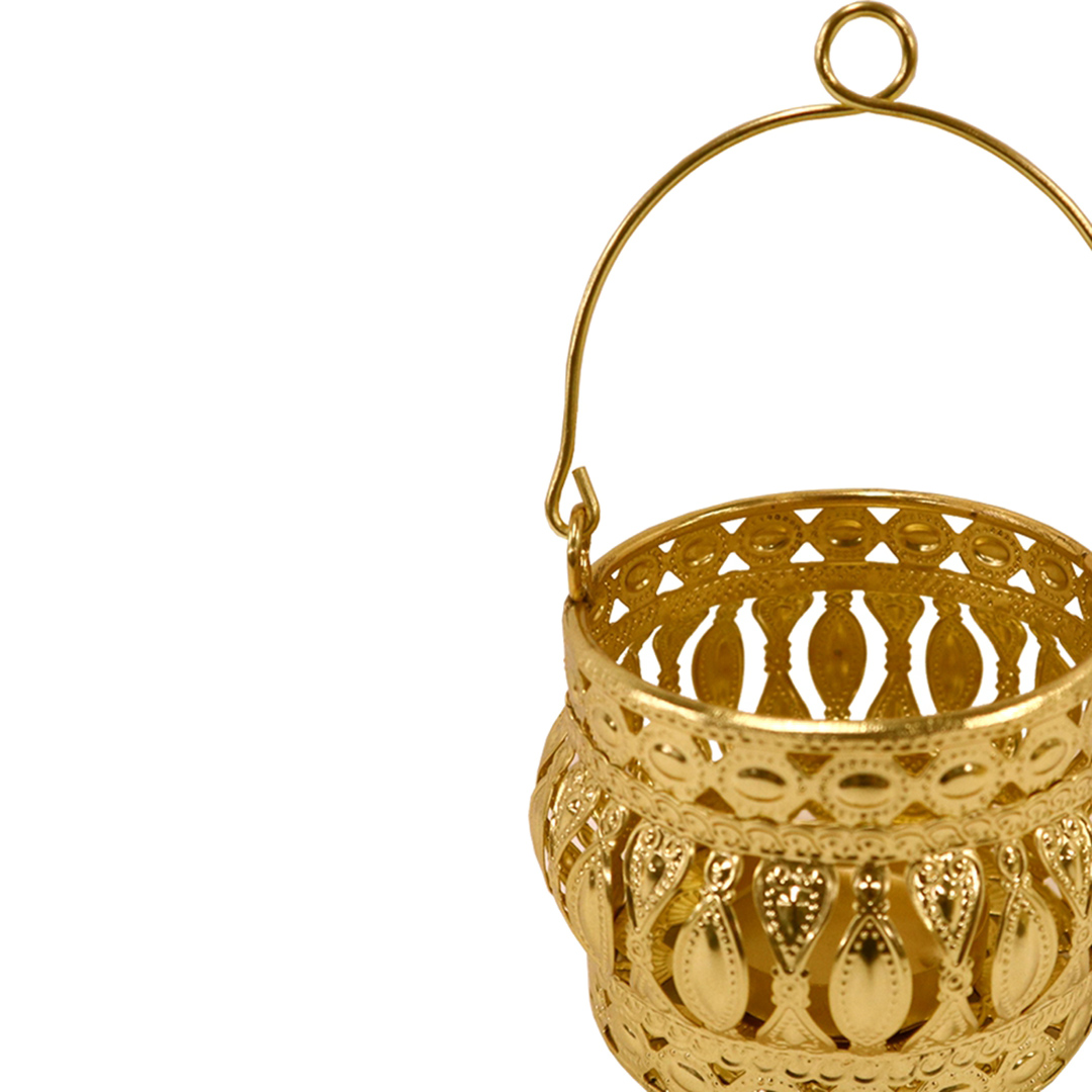 Fotografia para o produto Porta vela em ferro 010,5xA9,5cm