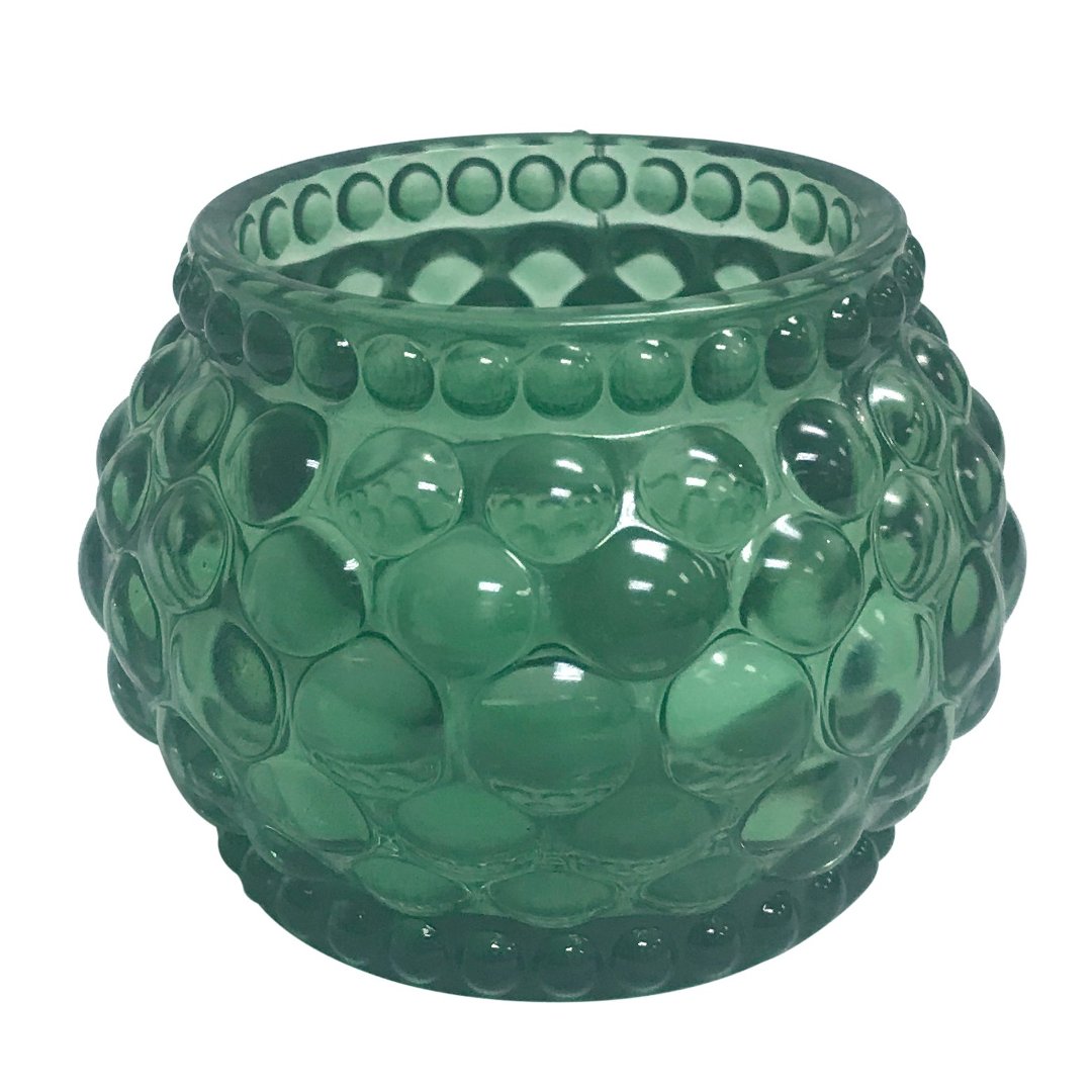 Imagem ilustrativa para Porta vela em vidro 7xA5cm cor verde