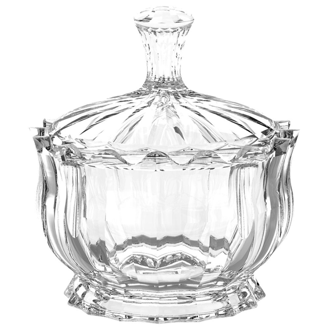 Imagem ilustrativa para Potiche em vidro D9,5xA11cm