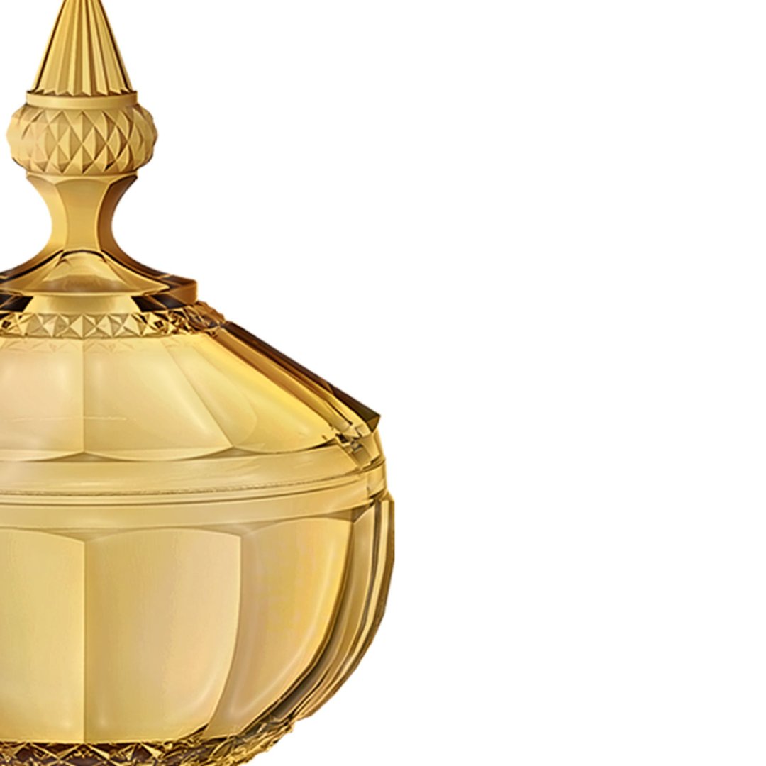 Fotografia para o produto Potiche em cristal 012xA16,7cm cor âmbar luster