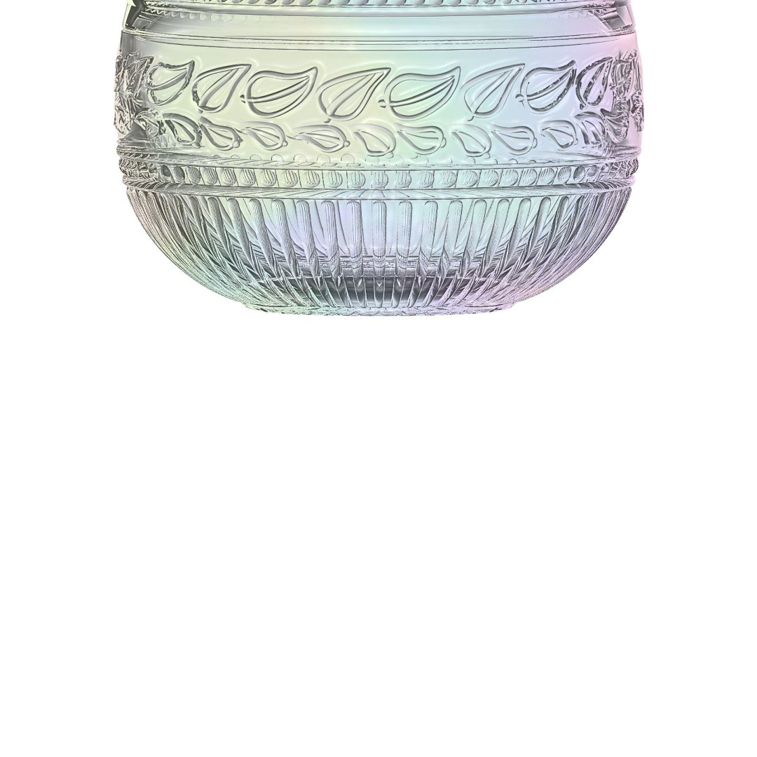 Fotografia para o produto Potiche em cristal 012xA16,7cm cor furta-cor