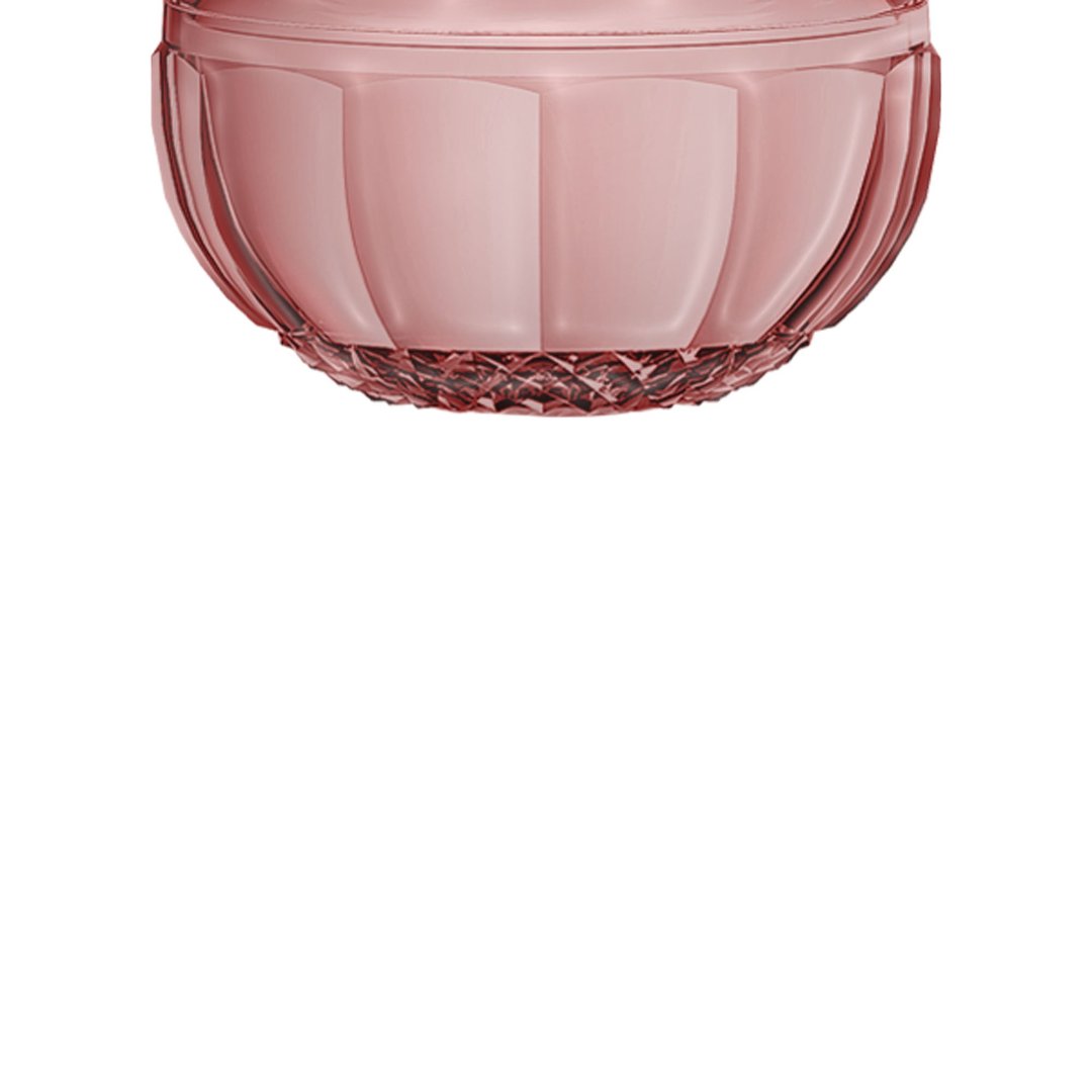 Fotografia para o produto Potiche em cristal 012xA16,7cm cor rosa