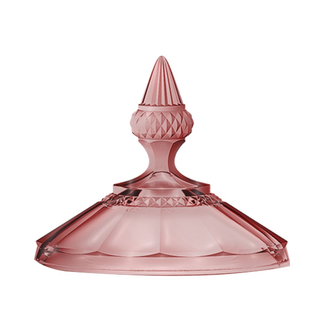 Fotografia para o produto Potiche em cristal 012xA16,7cm cor rosa