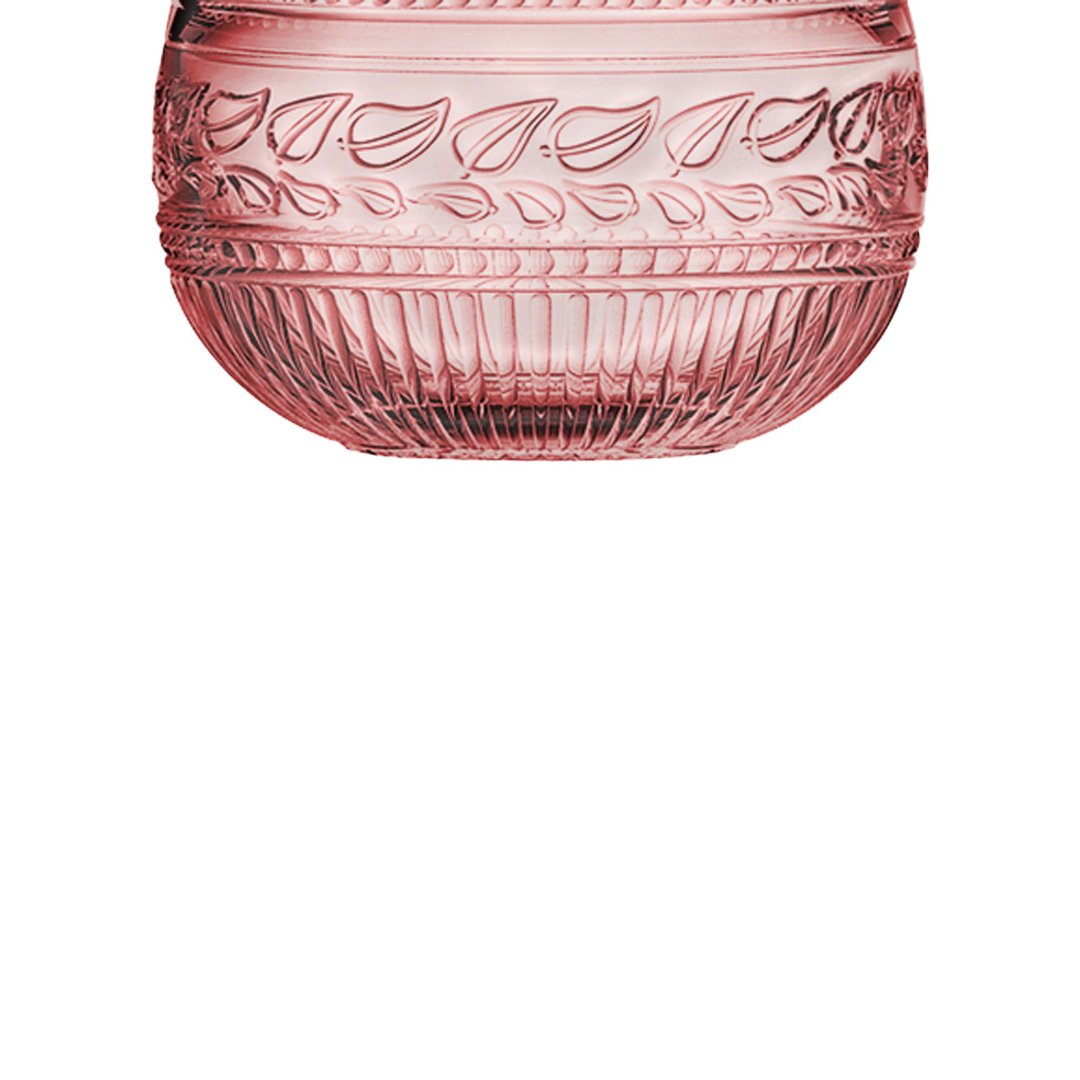 Fotografia para o produto Potiche em cristal 012xA16,7cm cor rosa