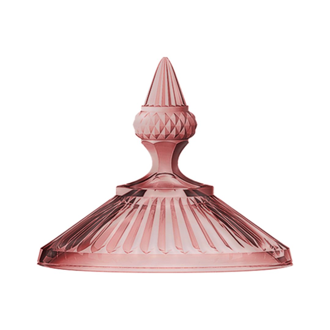 Fotografia para o produto Potiche em cristal 012xA16,7cm cor rosa