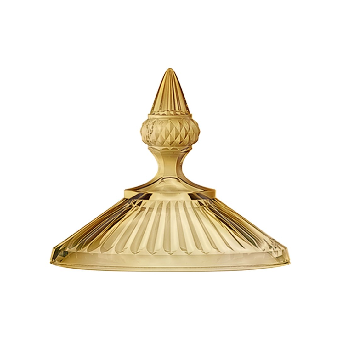 Fotografia para o produto Potiche em cristal com pé 012xA21,2 cm cor âmbar luster