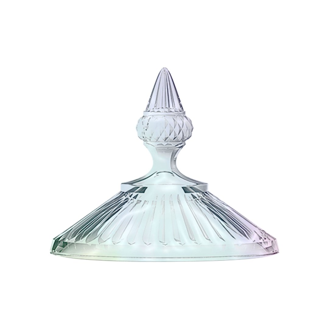 Fotografia para o produto Potiche em cristal com pé 012xA21,2cm cor furta-cor