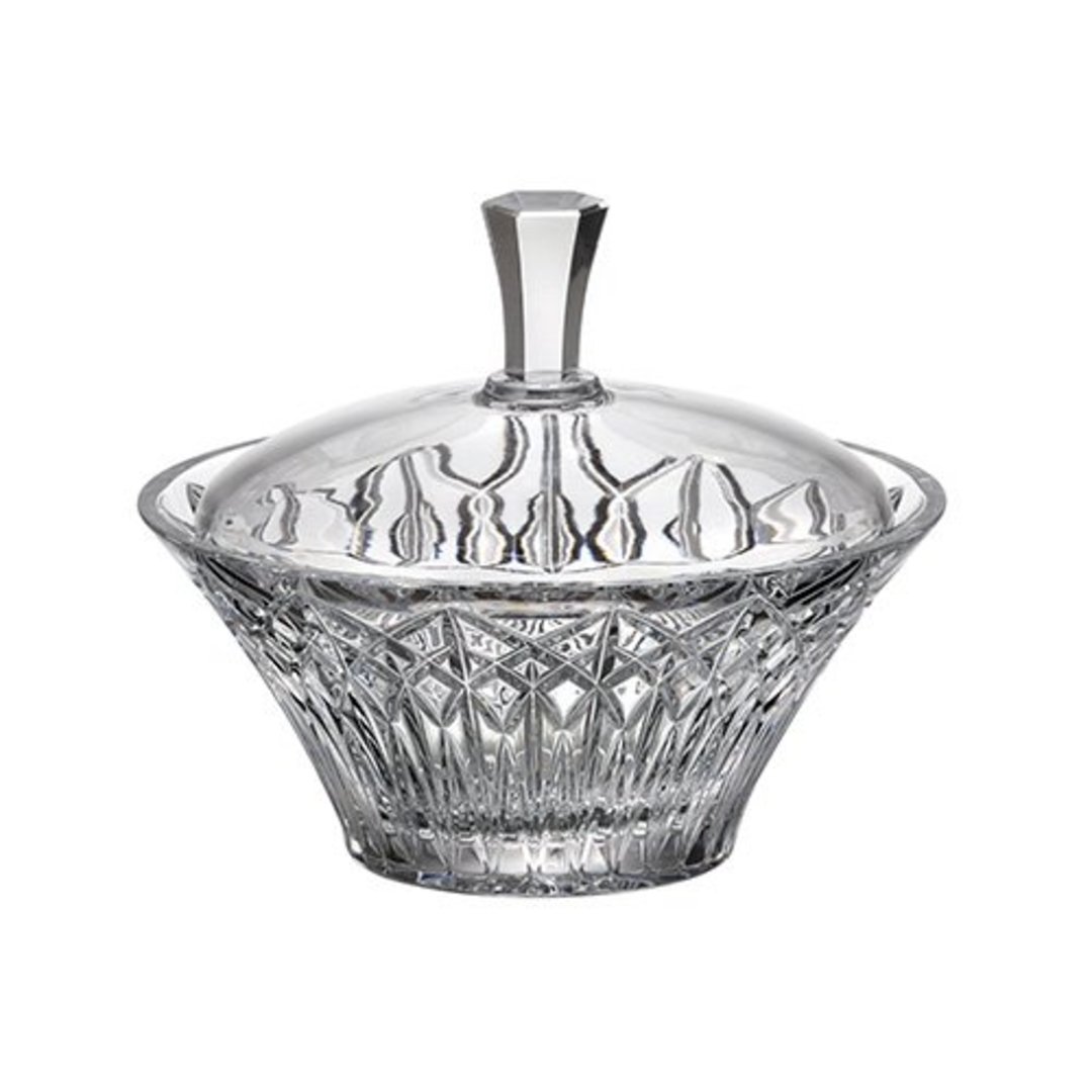 Imagem ilustrativa para Potiche em cristal D19xA8cm