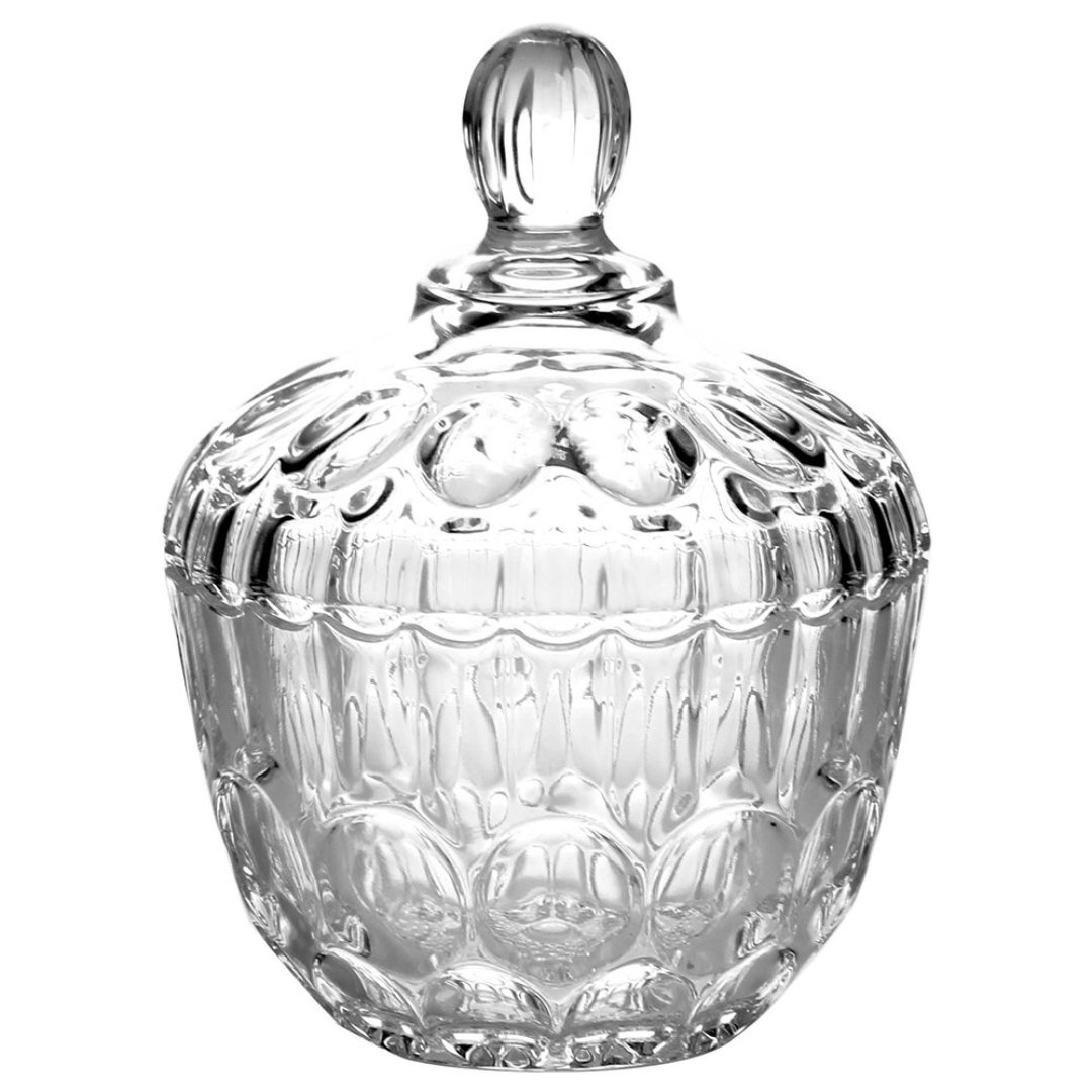 Imagem ilustrativa para Potiche em cristal ecológico 10,7xA14,8cm