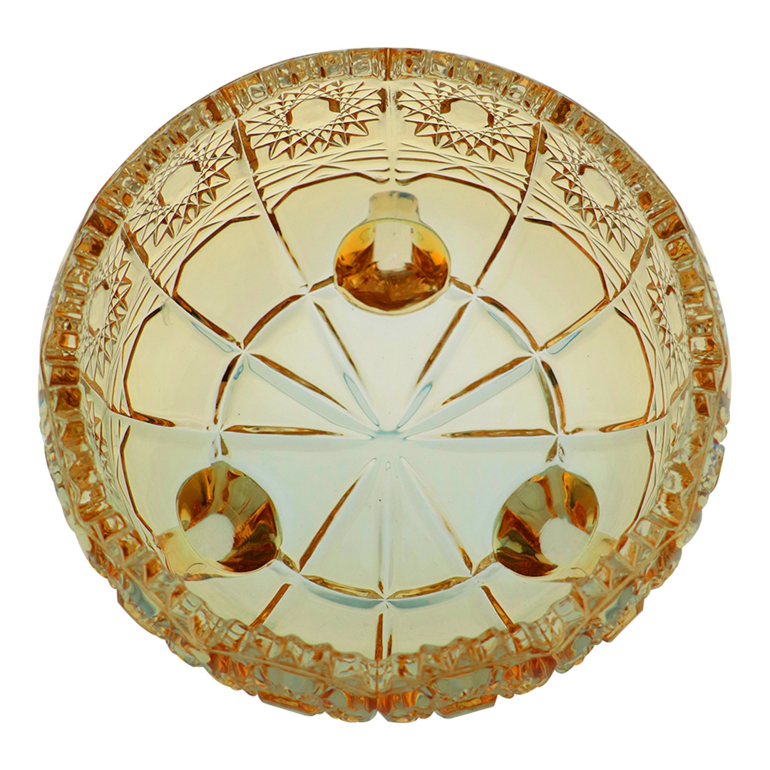 Fotografia para o produto Potiche em cristal 018xA20cm cor âmbar