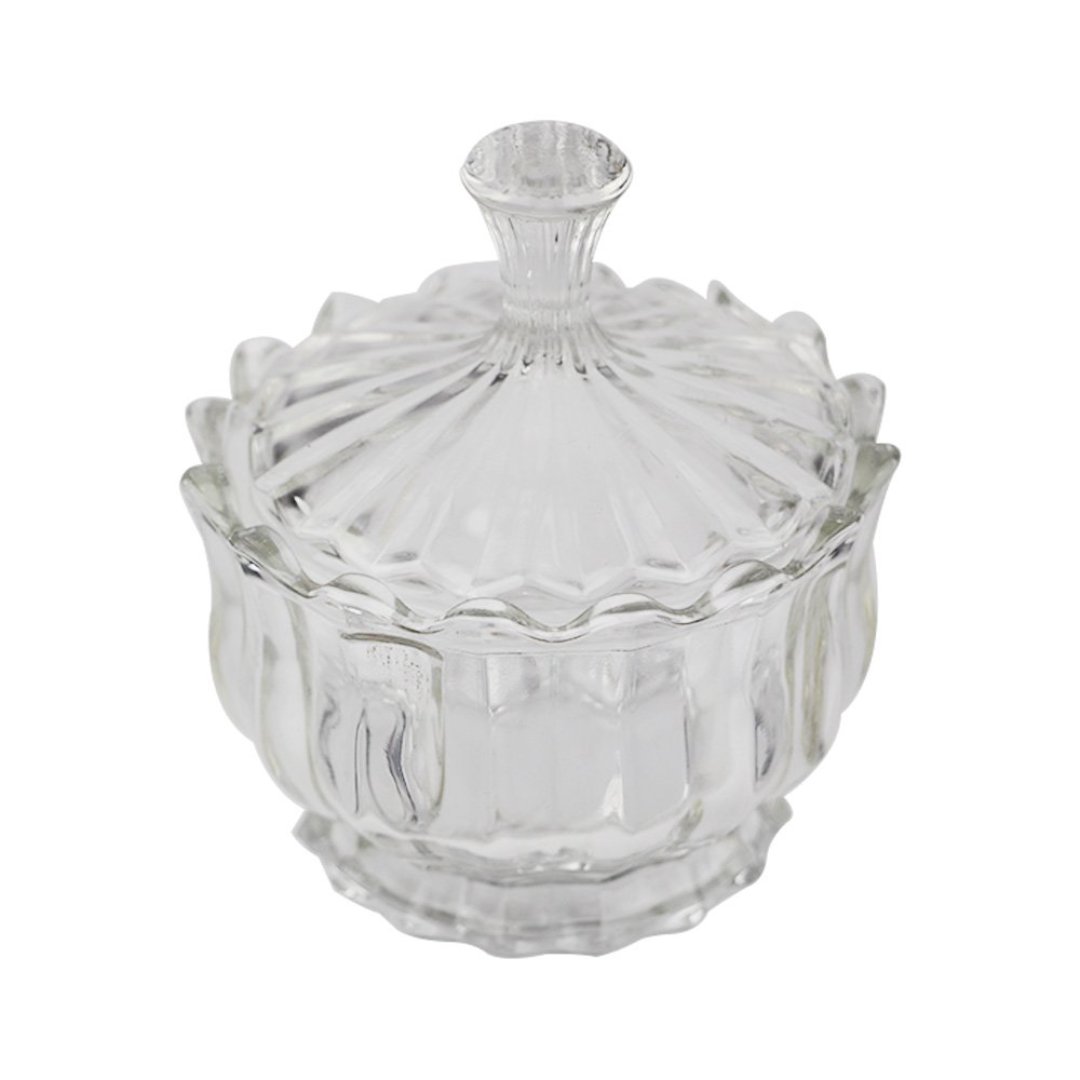 Fotografia para o produto Potiche em vidro 09,5xA11cm