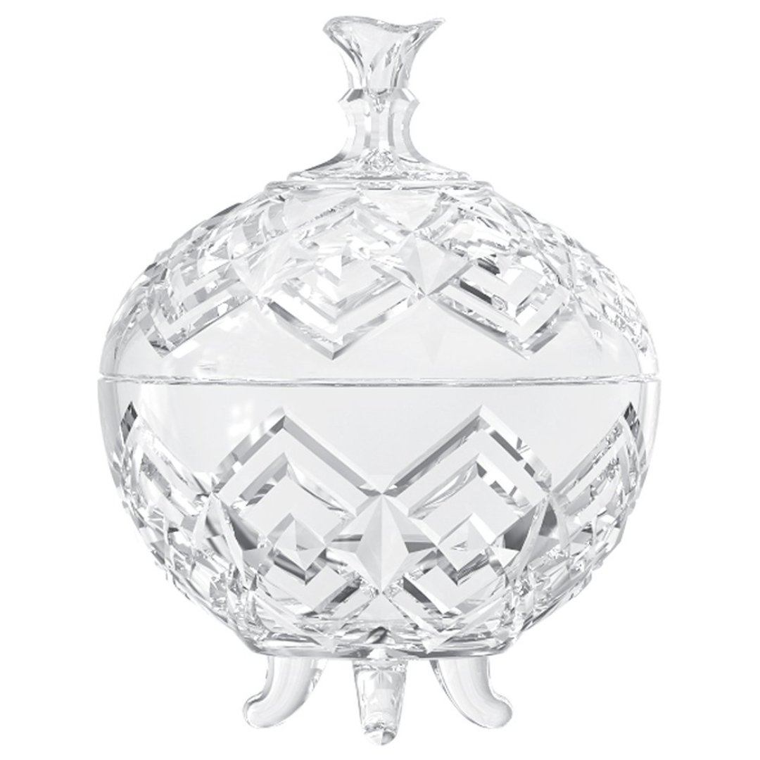 Fotografia para o produto Potiche Samantha em vidro D11,5xA13,5cm Fotografia para o produto Potiche Samantha em vidro D11,5xA13,5cm