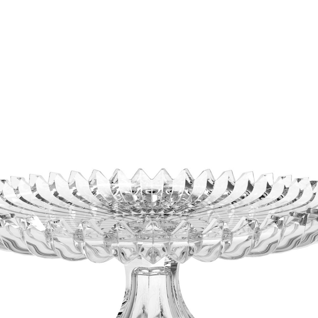 Fotografia para o produto Prato Brazilia para bolo em vidro com pé 029,2xA14cm