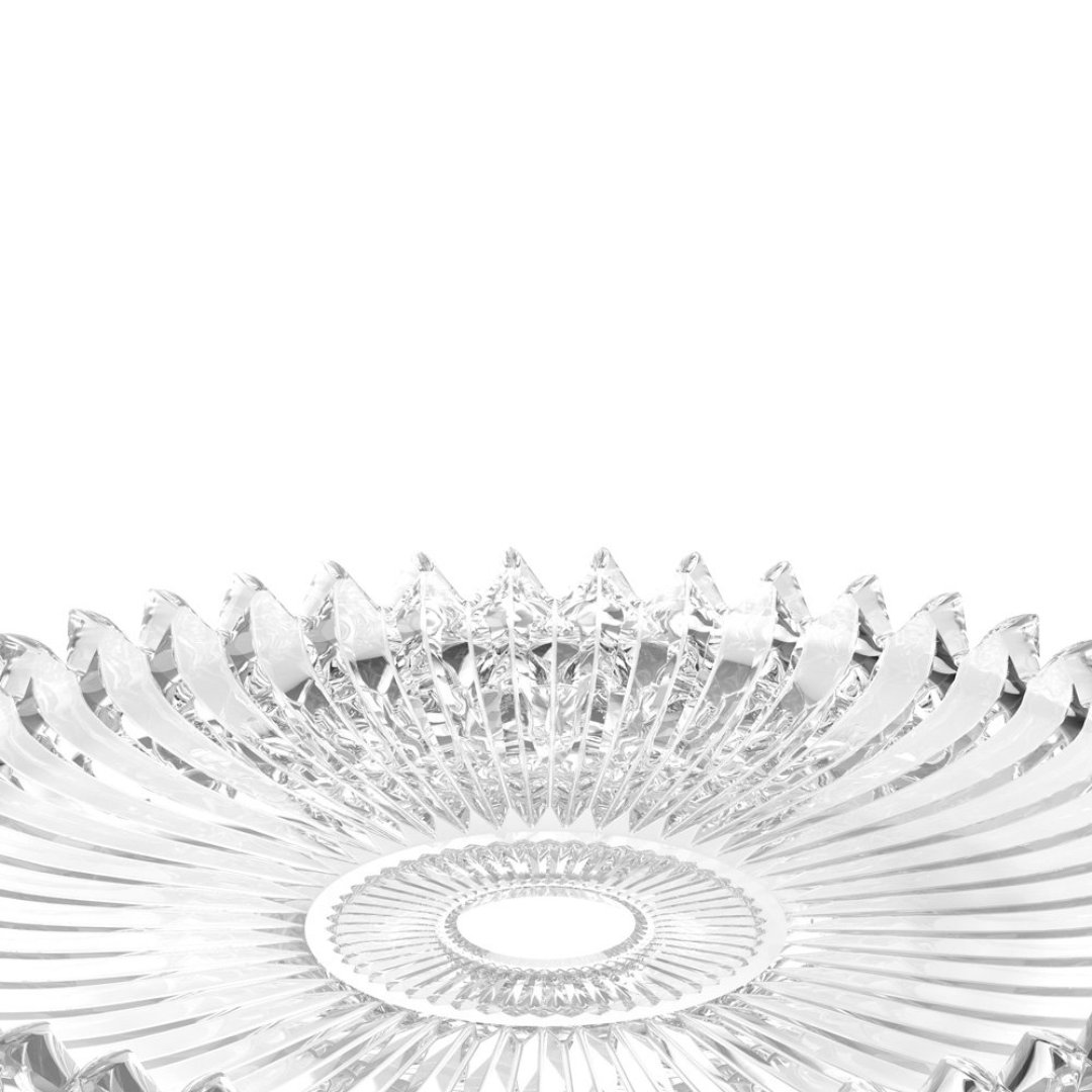 Fotografia para o produto Prato Brazilia para bolo em vidro 029,2xA6,2cm