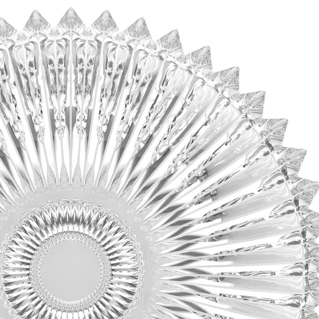 Fotografia para o produto Prato Brazilia para bolo em vidro 029,2xA6,2cm