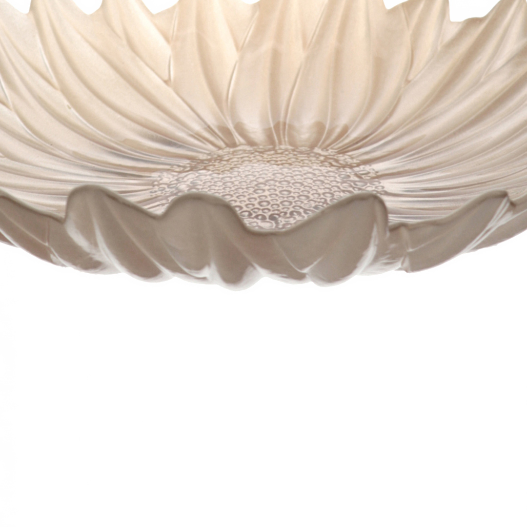 Fotografia para o produto Prato em vidro 029xA3cm cor pérola