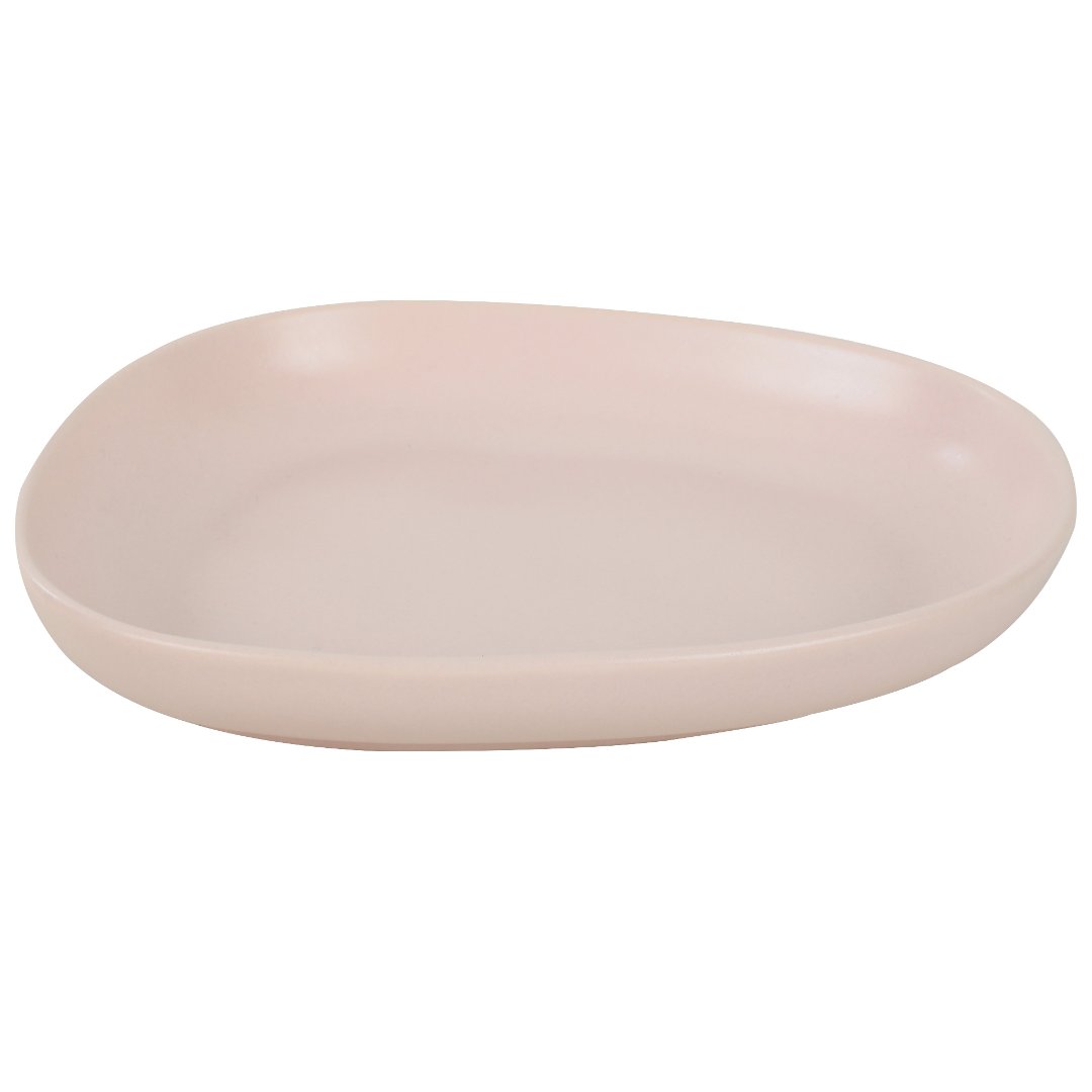Fotografia para o produto Prato fundo em cerâmica L22,7xP18,3xA4cm cor marfim Fotografia para o produto Prato fundo em cerâmica L22,7xP18,3xA4cm cor marfim