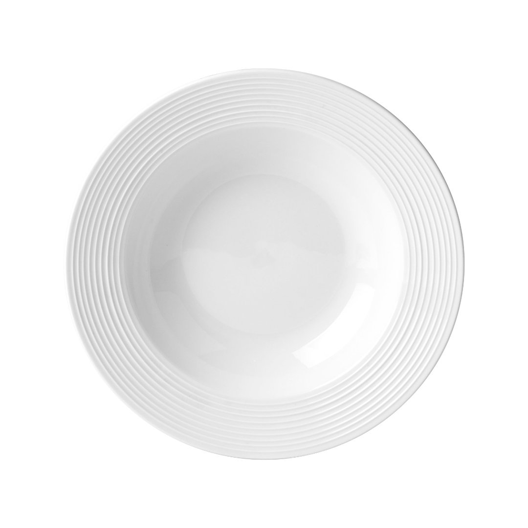 Imagem ilustrativa para Prato fundo em porcelana D22,5cm branco