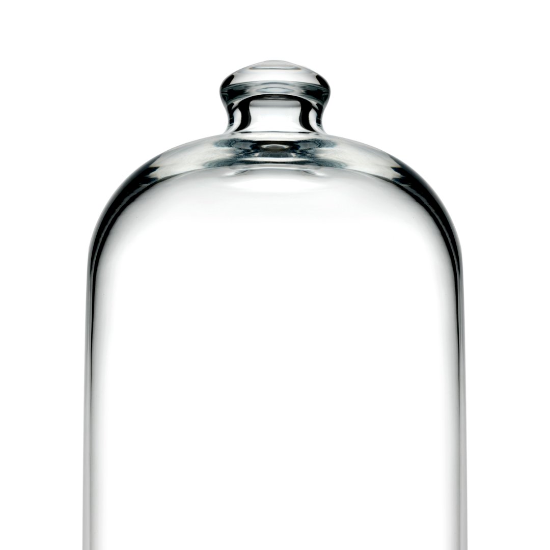 Fotografia para o produto Prato Midi para bolo em vidro com pé e tampa 012,5xA23cm