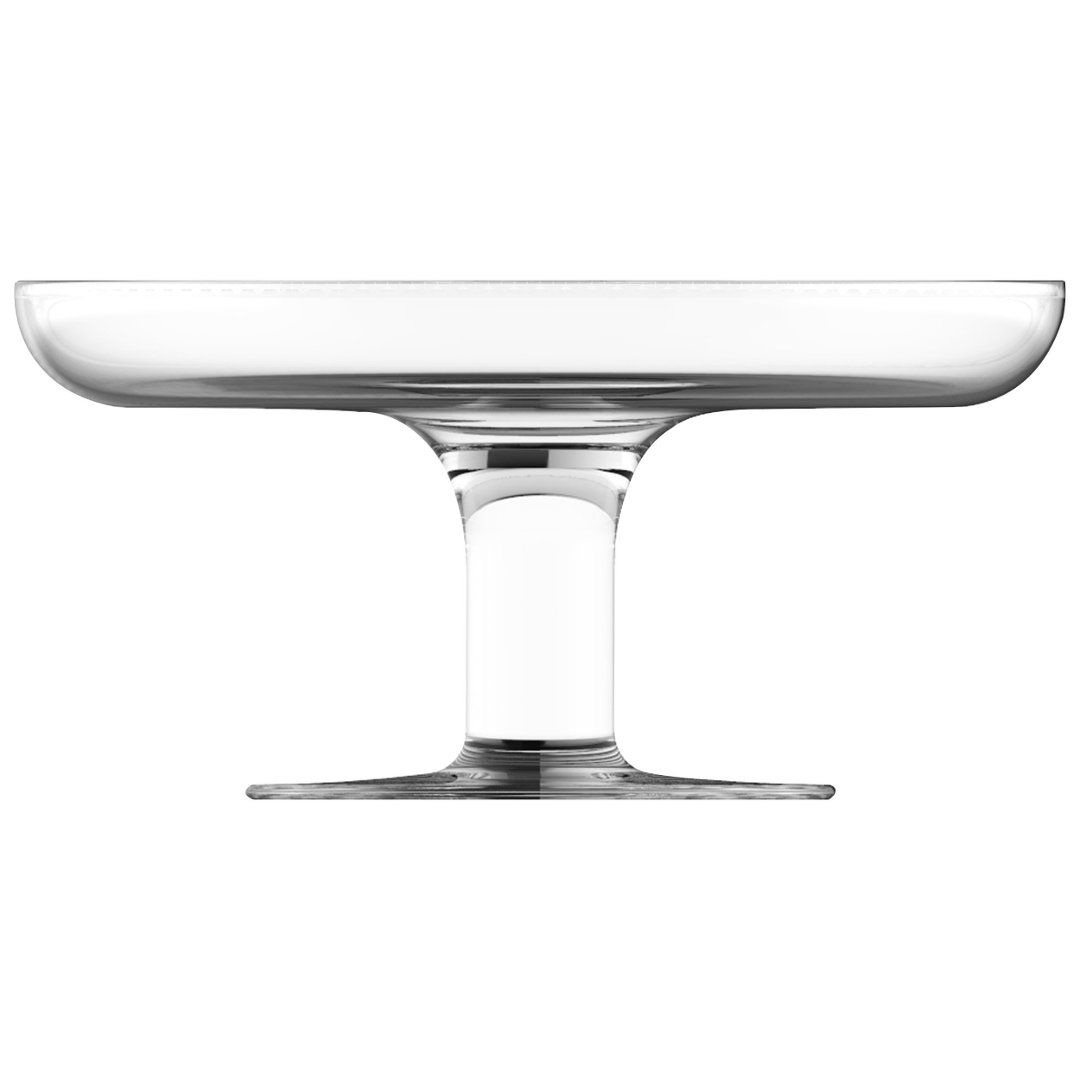 Imagem ilustrativa para Centro de Mesa em vidro com pé D24cm