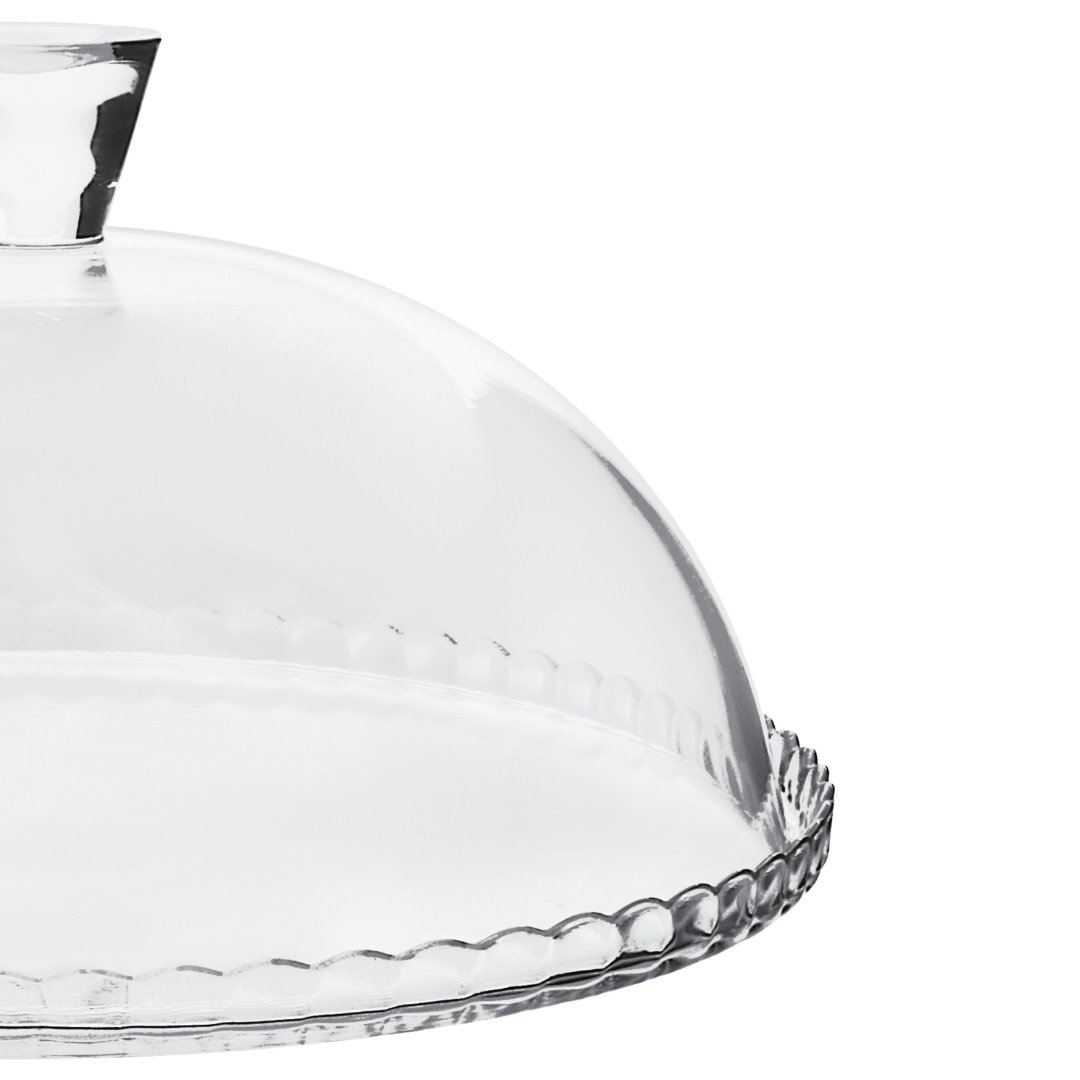 Fotografia para o produto Prato para bolo em vidro com tampa 032xA11cm