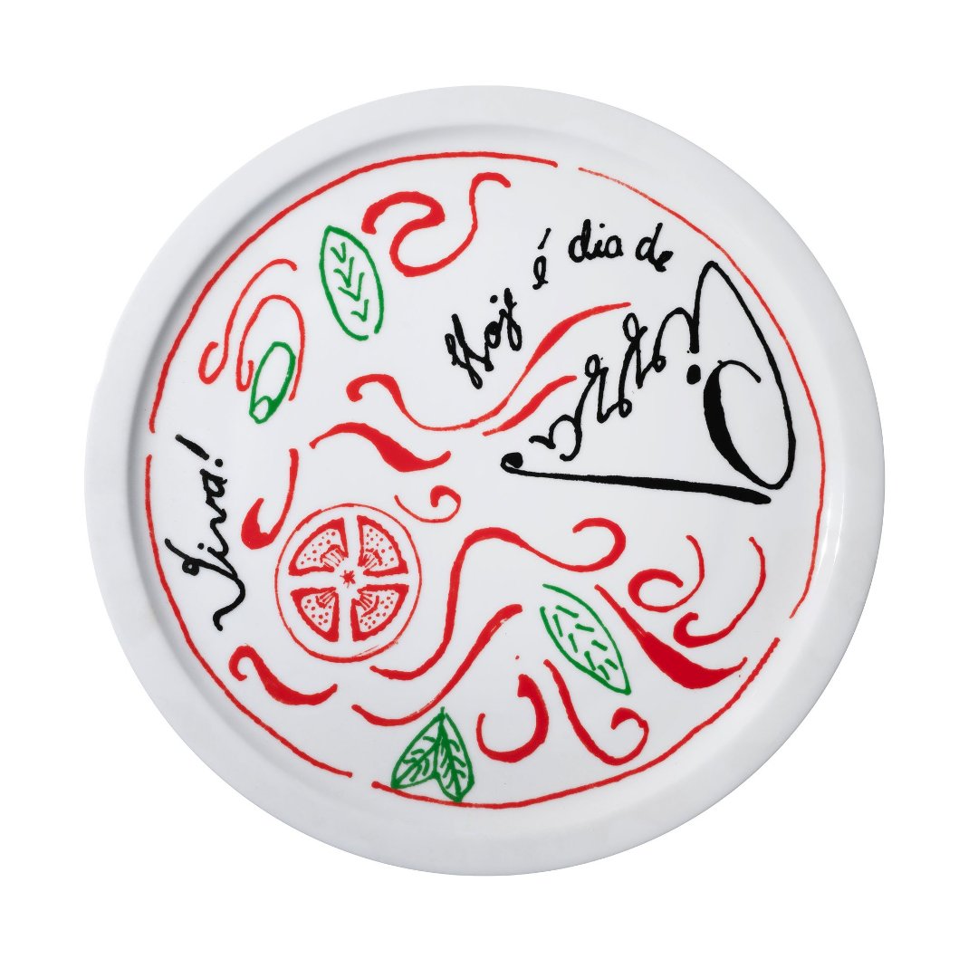 Fotografia para o produto Prato para pizza Pomodoro em porcelana D30,5cm