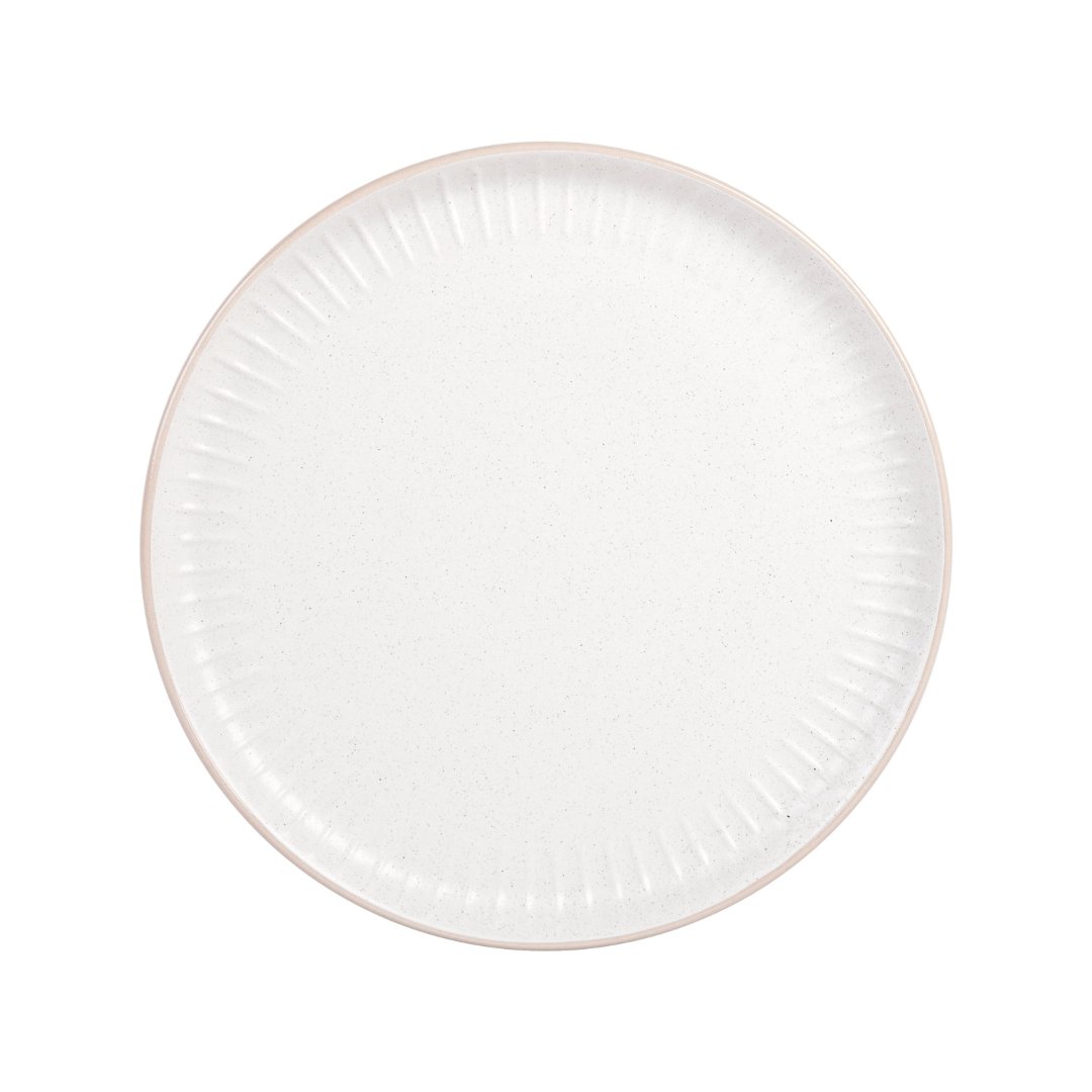 Imagem ilustrativa para Prato para sobremesa em cerâmica D20,5cm branco