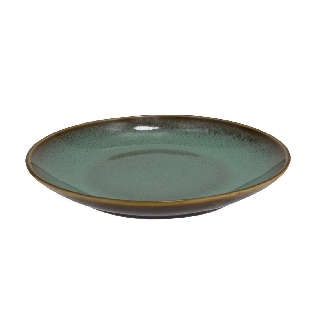 Fotografia para o produto Prato para sobremesa em faiança 020,7cm cor verde