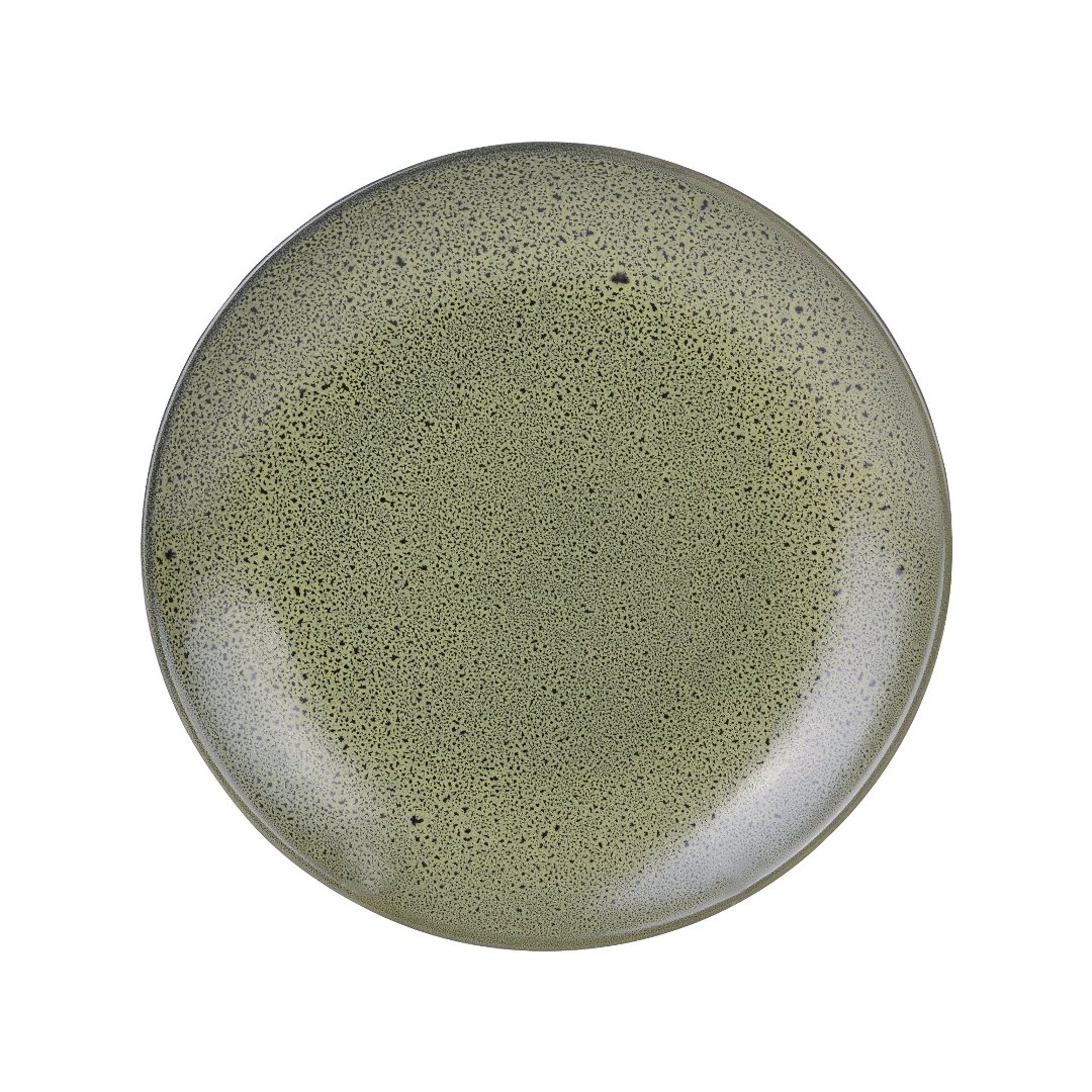 Imagem ilustrativa para Prato para sobremesa em faiança 20,7cm cor verde