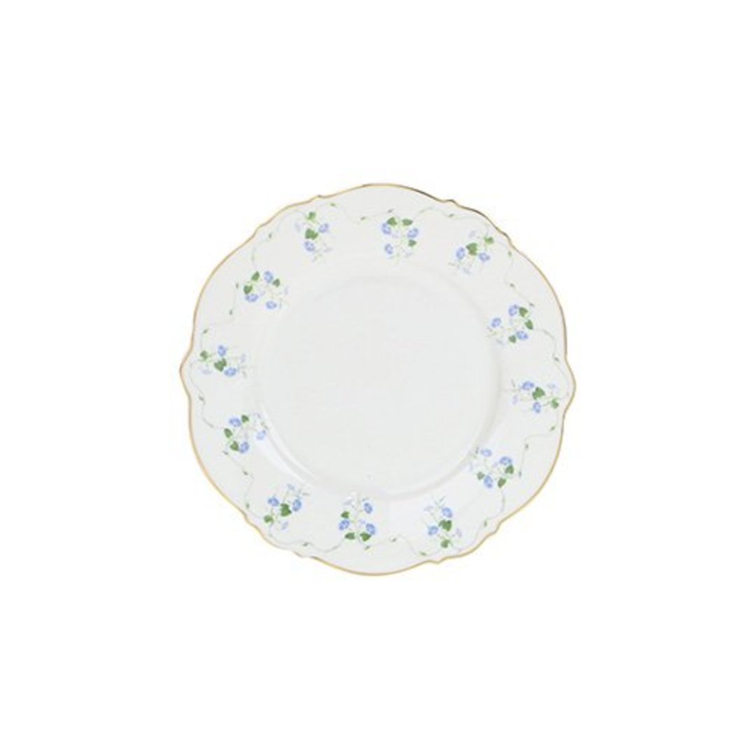 Imagem ilustrativa para Prato para sobremesa Royal Romantic em new bone china com filado ouro D21cm