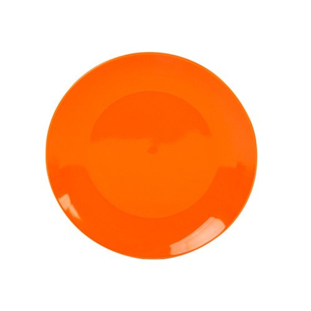Fotografia para o produto Prato para sobremesa em porcelana D20cm laranja solar