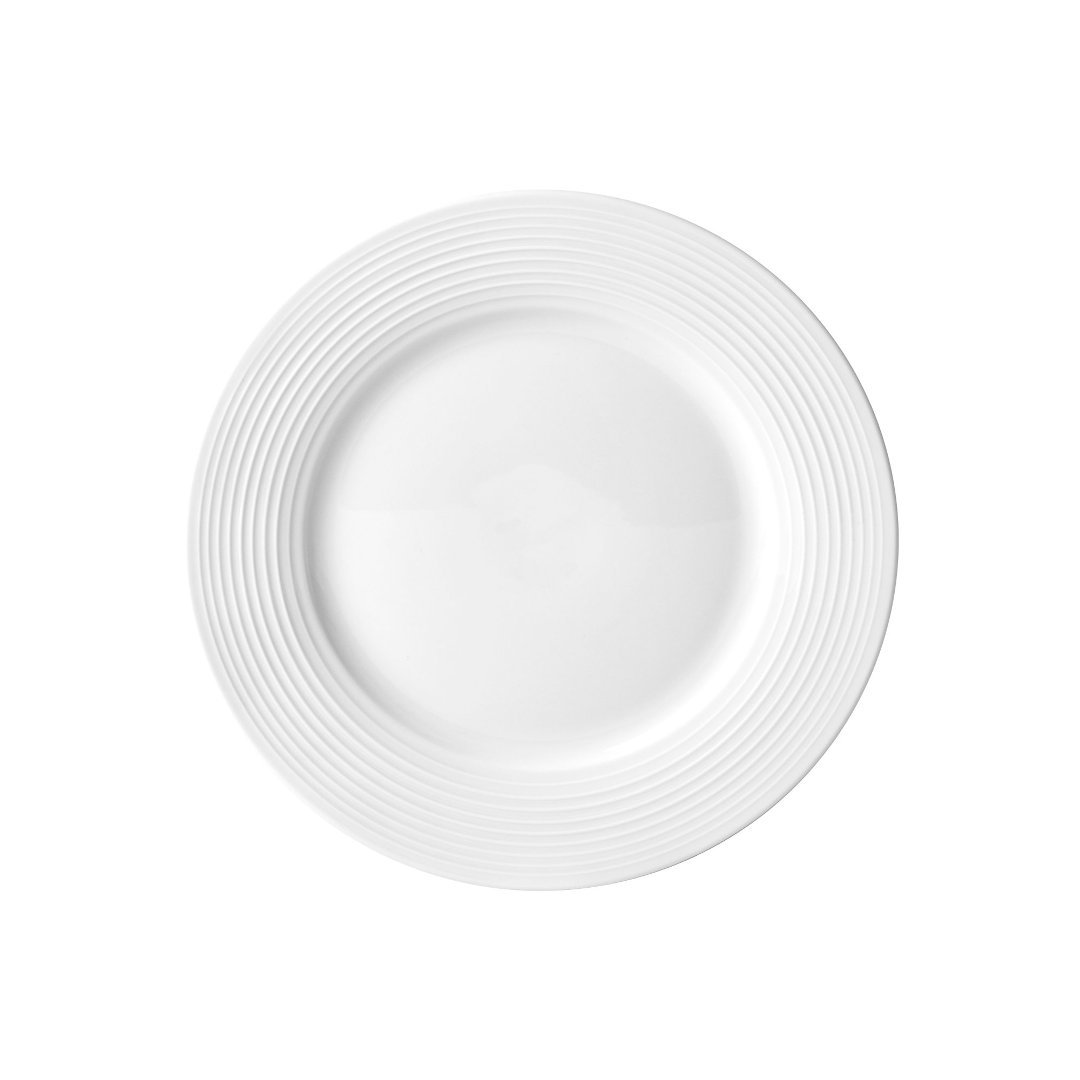 Imagem ilustrativa para Prato para sobremesa em porcelana D20,2cm branco