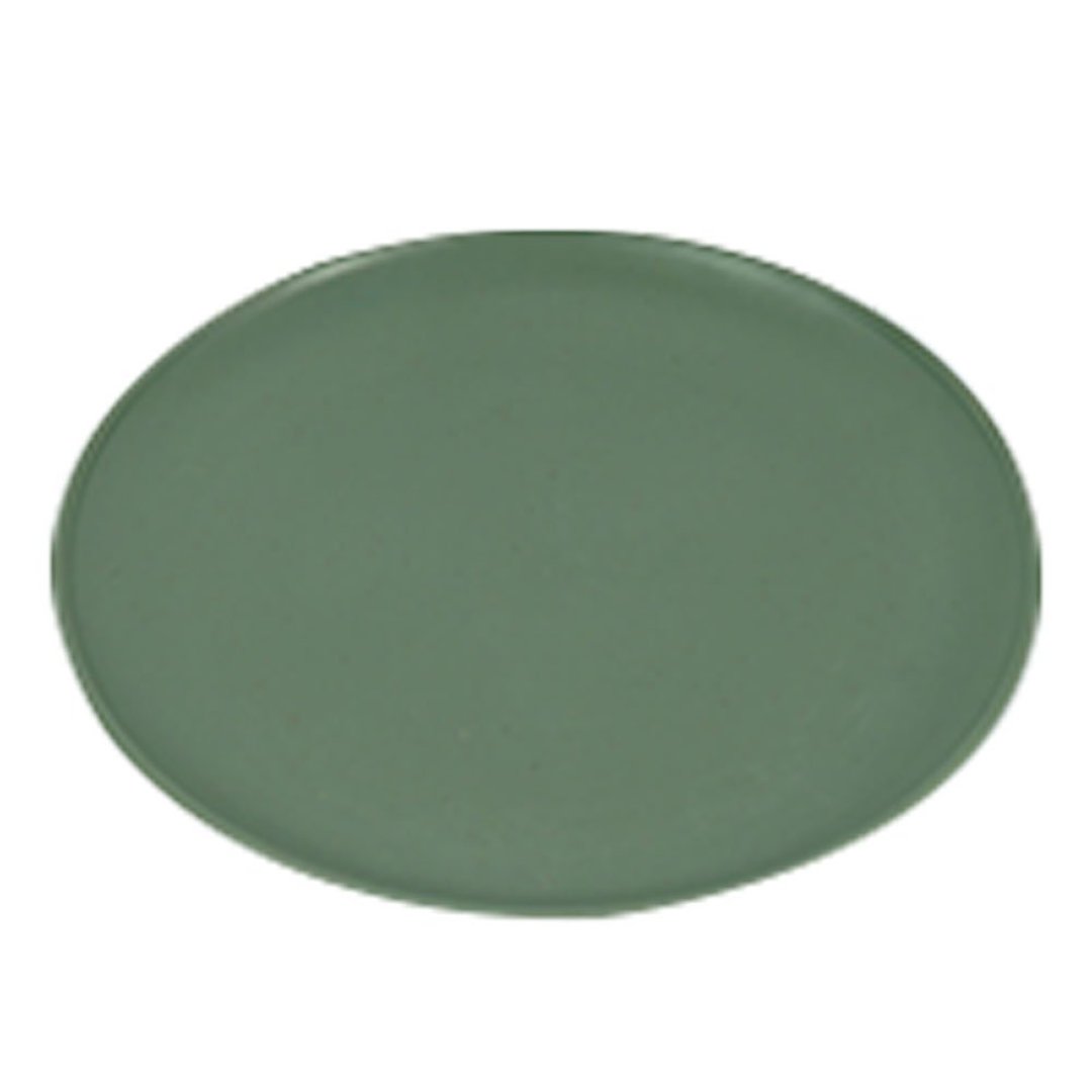 Imagem ilustrativa para Prato raso em fibra de trigo e polipropileno D19,70cm verde