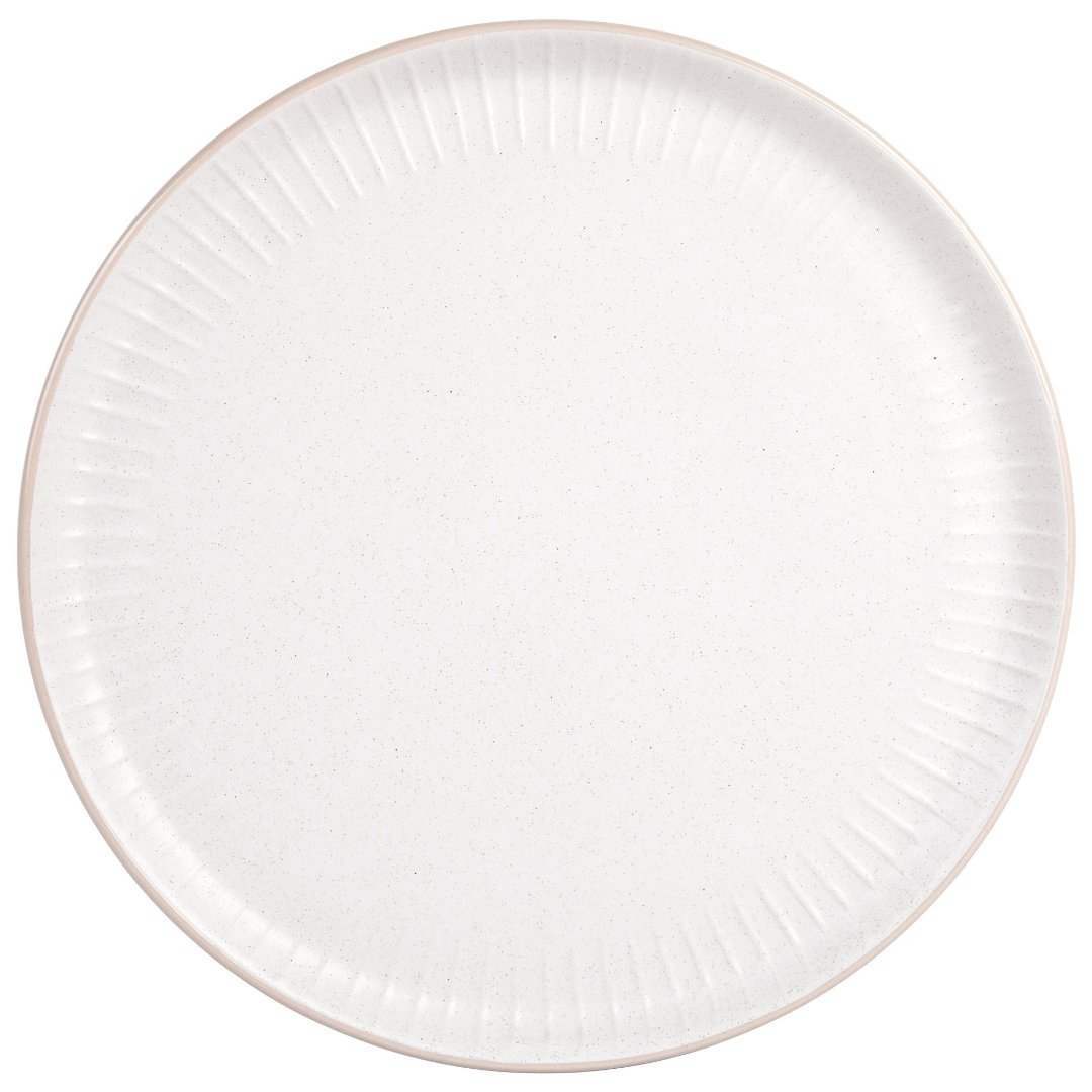 Imagem ilustrativa para Prato raso em cerâmica D26,3cm branco