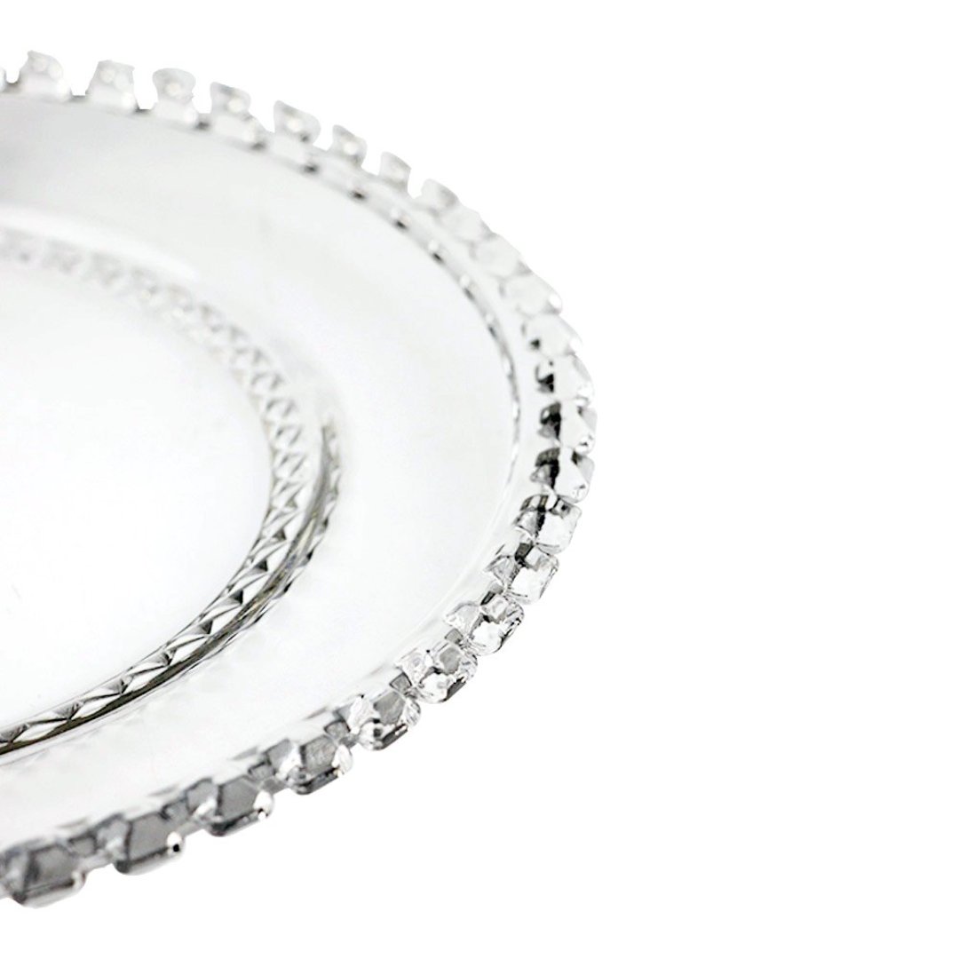 Fotografia para o produto Prato raso em cristal 027cm